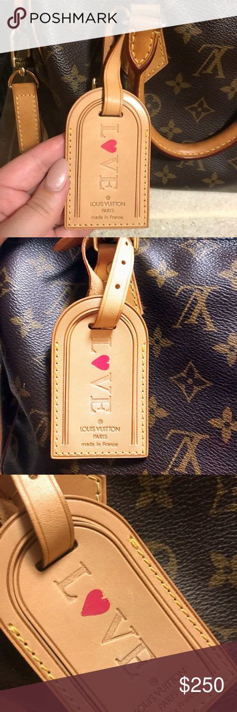 authentic louis vuitton tag|Louis Vuitton luggage tags.